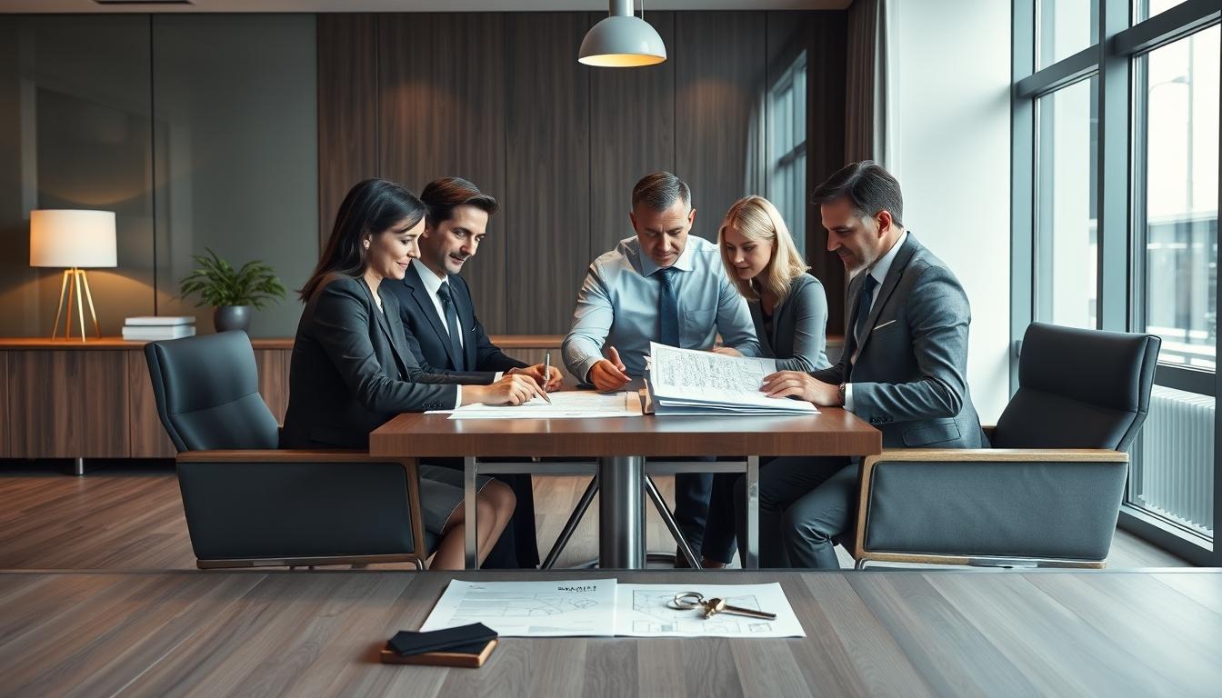 Family elder care planning discussion